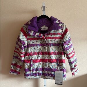 Roxy Snow - Girl & Teenie Wahine Collection - Multicolor Floral Snow Jacket